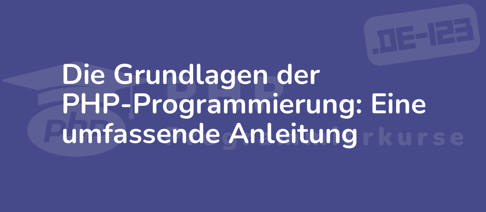 an expert programmer illustrates php basics with detailed examples against a clear blue background in 8k resolution