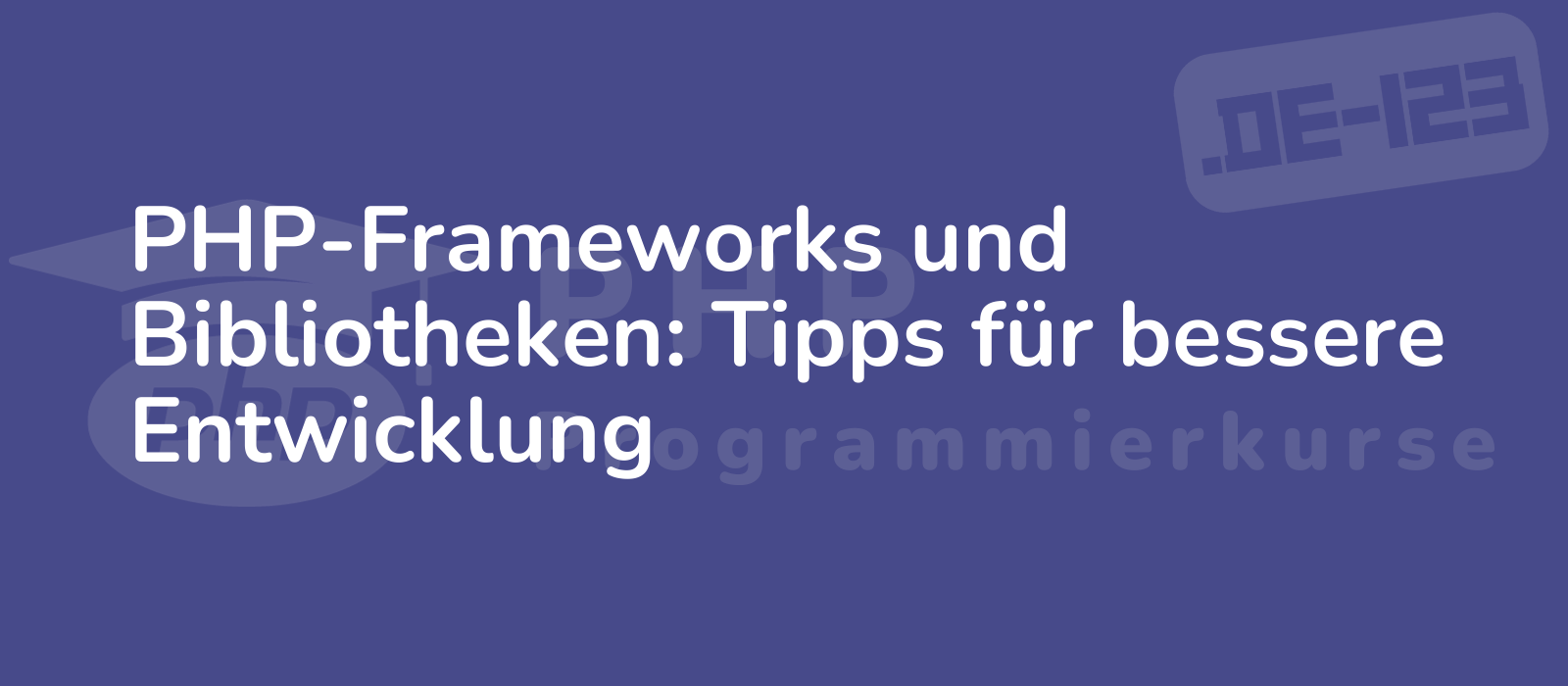 a visually appealing image of a programmer working with php frameworks and libraries showcasing efficient development techniques